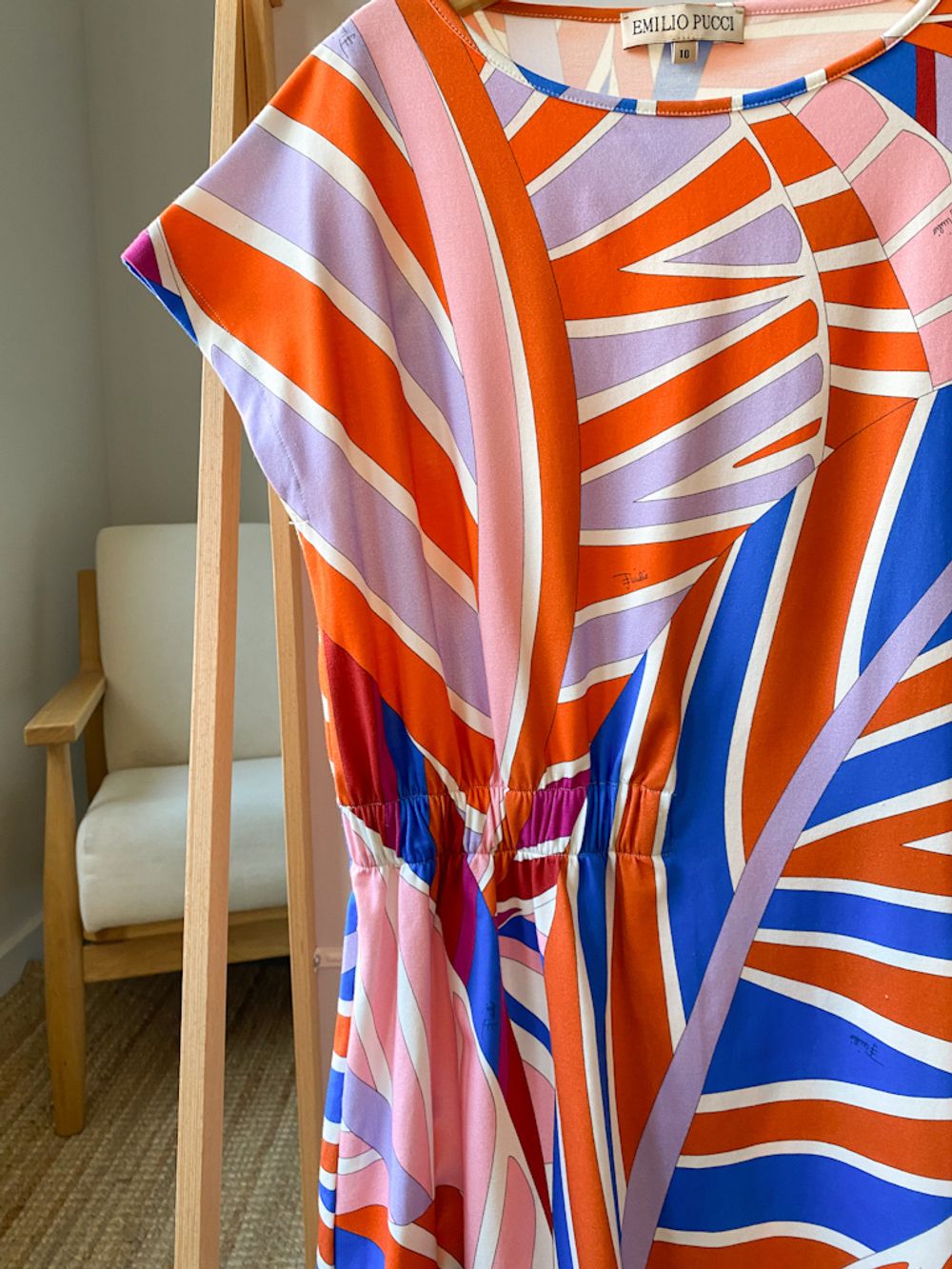 Хлопковое платье Emilio Pucci, 140