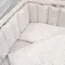 Комплект постельного белья Lollycottons Кролик Лаппин 6 предметов, Серый