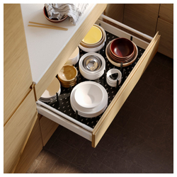IKEA UPPDATERA  (ИКЕА УППДАТЕРА)  -  Органайзер для ящика - антрацит 80 см