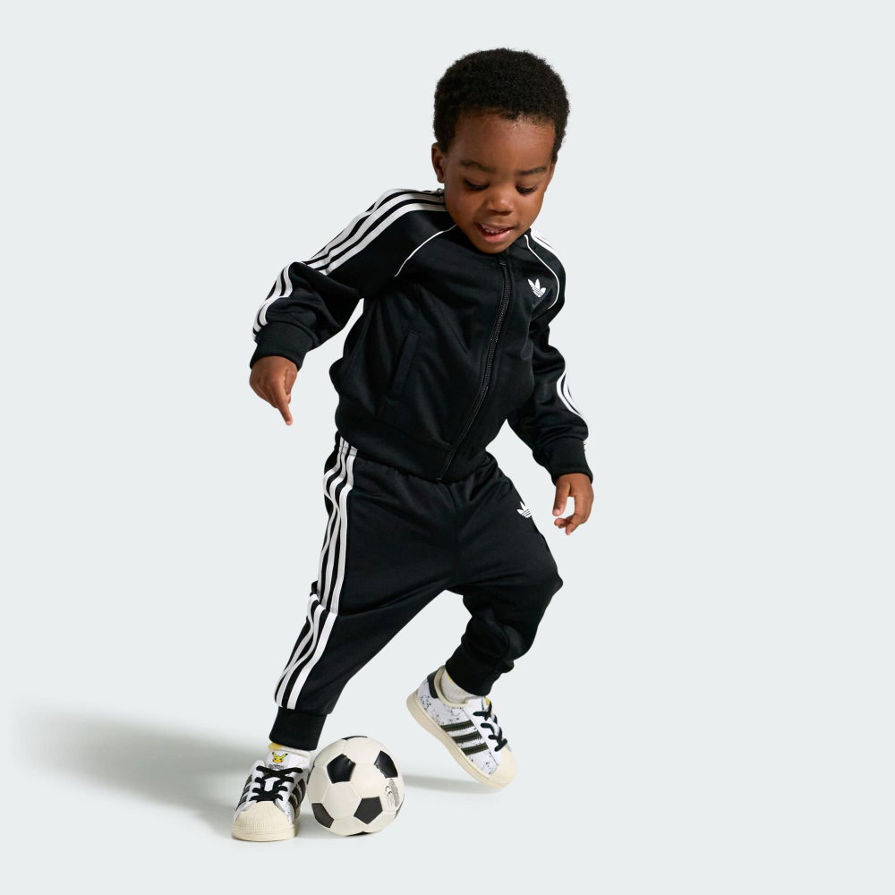 Adidas Adidas Кроссовки с эластичными шнурками Pokemon Superstar II, белый/черный