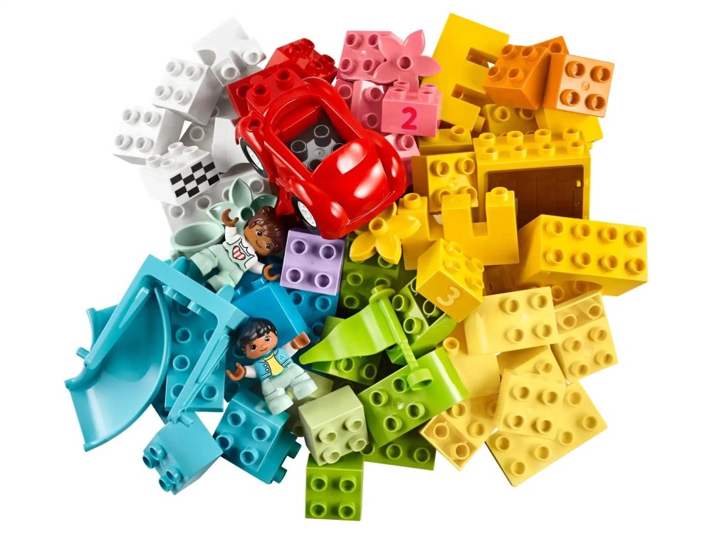 Конструктор LEGO Duplo 10914 Большая коробка с кубиками