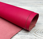 Натуральная кожа Luxury Tannery Dark Fuxia Флотер цвет фуксия