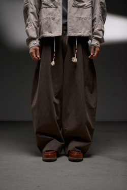 Брюки Blue Monte Pleated Casual Pants "Metasequoia Brown"