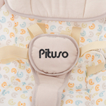 PITUSO электрокачели Marbella Beige/Бежевый Круги пульт,MP3,моск.сеть,адаптер,71*66*77см