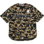 A Bathing Ape Bathing Ape 1st Camo Shirts Camouflage Pattern Moderate Polyester Summer 0zxsrm001321q коричневый