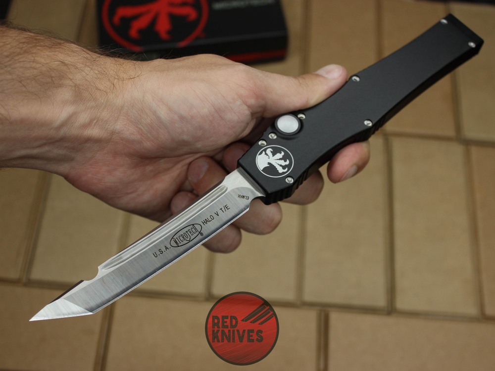 Нож Microtech Halo 5 T/E BK 150-1TBK