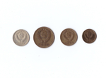 Набор монет (4 шт) 1971г. 1,2,3,10копеек XF