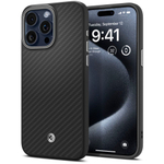 Чехол Spigen ENZO ARAMID MAG Magsafe iPhone 15 PRO MATTE BLACK
