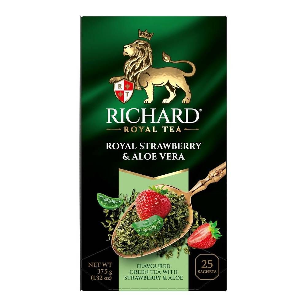 Чай Richard Royal Strawberry&Aloe Vera 25пакет 37,5гр