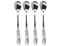 Kitchen Craft Набор из 4 ложек "Алиса в стране чудес", 15,5 см. 5227080