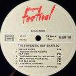 Ray Charles – The Fantastic Ray Charles 2LP (Франция) Т