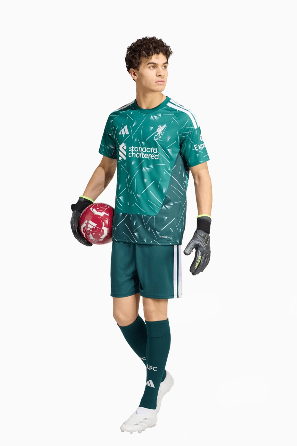 Футболка adidas Liverpool FC 226/27 Goalkeeper - зеленый