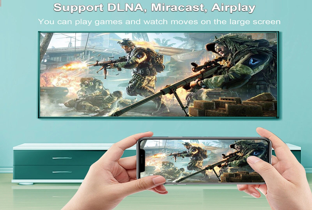 Смарт-ТВ H96 Max V11, Android 11, 4 + 64 ГБ, 4K, 4GB 64GB