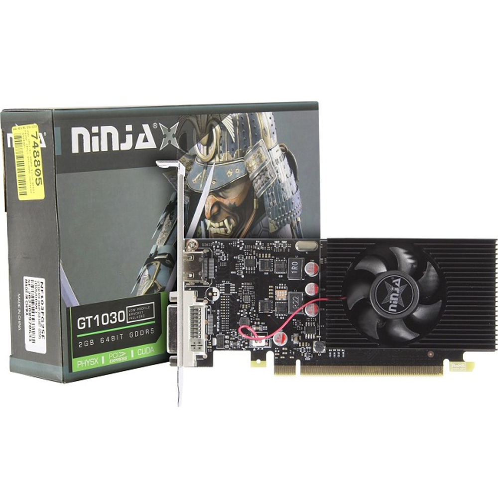Видеокарта Sinotex Ninja GeForce GTX 1030 2GB GDDR5 (NF103FG25F)