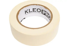 Клейкая, клеящая малярная креппированная лента KLEO 38мм х 50м PRO К2-СЛ-2311