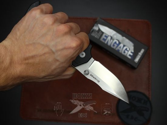 Складной нож Cold Steel 35DPLC Engage c клинком из стали CPM-S35VN, рукоять G10