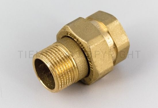 Разъёмное соединение американка Tiemme 1"1/4x1"1/4 НР/ВР прямое уплотнительное кольцо 1500039