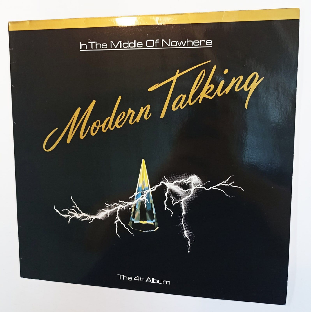 Винтажная виниловая пластинка Modern Talking In The Middle Of Nowhere The 4th Album (Europe 1988)