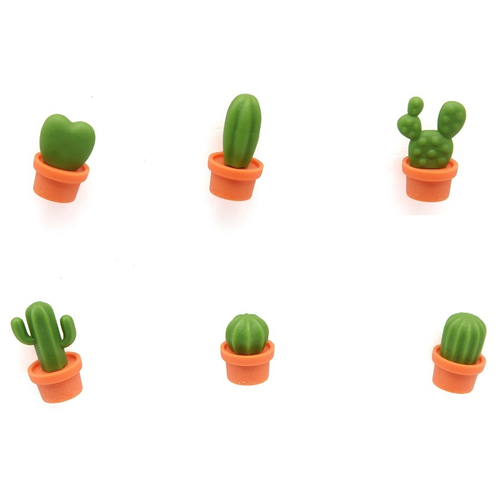 Набор магнитов cactus, 6 шт.