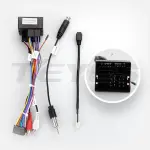 Магнитола для Ford Focus 2 2004-2011 (кондиционер, рамка черная) - Teyes CC4-PRO монитор 9.5" 2K QLED на Android 13, Быстрейшая, Snapdragon 778G, ИИ, CarPlay, DSP, 4G SIM-слот