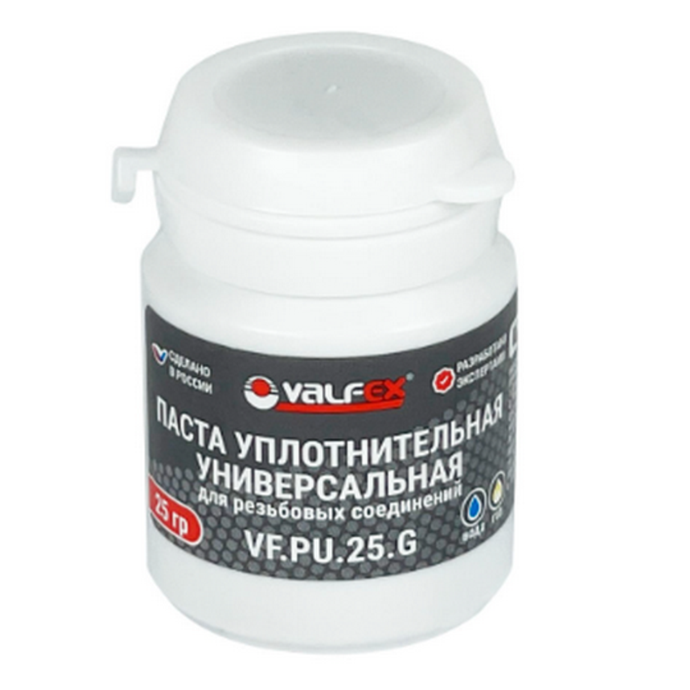 Паста уплотнительная VALFEX 25 г (Вода, пар)
