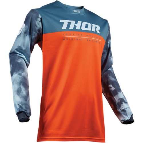Купить Джерси Кроссовое Thor Pulse Air Jersey / Сине-оранжевый