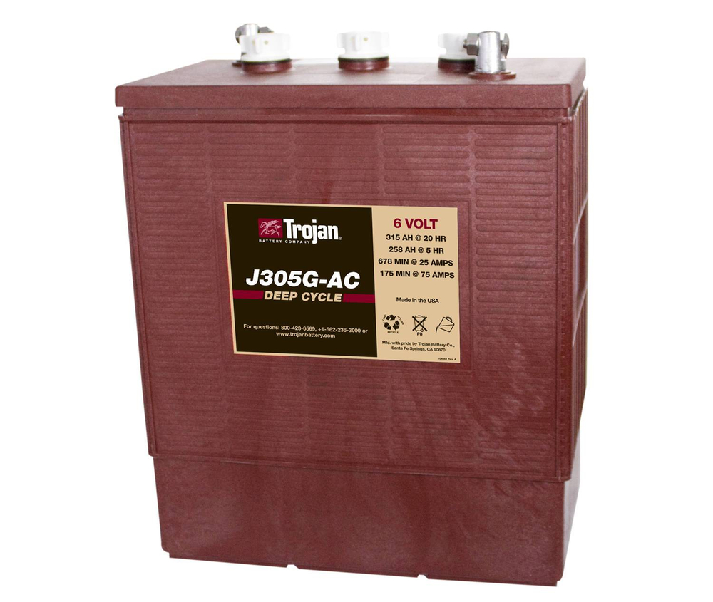 Тяговая аккумуляторная батарея Trojan J305G-AC