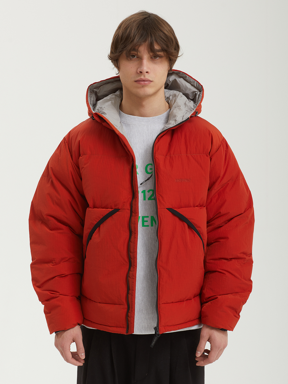 Мужской Пуховик Down Puffer Hooded