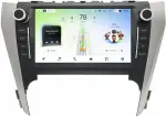Магнитола для Toyota Camry 50 2011-2014 (рамка с крутилками и кнопками) - Teyes CC4L монитор 9" IPS, Android 14, Быстрая, Snapdragon 662, CarPlay, 4G SIM-слот