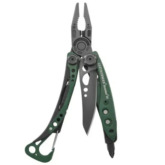Мультитул-инструмент Leatherman Мод. SKELETOOL CX GREEN (7 инструментов)(10см)(142г)
