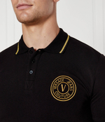 Поло Versace Jeans Couture - черный(77GAGT00CJ01T)