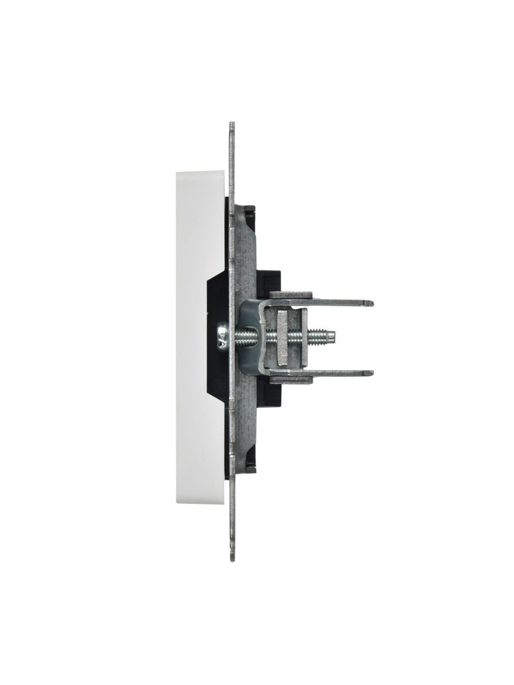 Заглушка BRITE МЗ10-БрАБ с суппортом механизм арктич. бел. IEK BR-PL10-K91