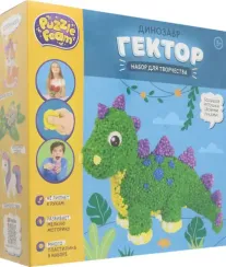Plastilin\ Пластилин Шариковый пластилин модели "Puzzle Foam", "Динозавр"