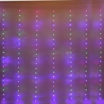 Гирлянда для дома ЗАНАВЕС «Жемчужина» ш3* в2 м 200 ламп LED, прозр. пров, 8 реж,IP-40, Мультицвет (возможность соединения)