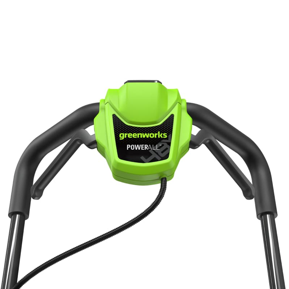 Газонокосилка аккумуляторная Greenworks GD24X2LM361, 2х24V, 36 см, бесщеточная, c 2хАКБ 4Ач и двойным ЗУ (2520707UD)