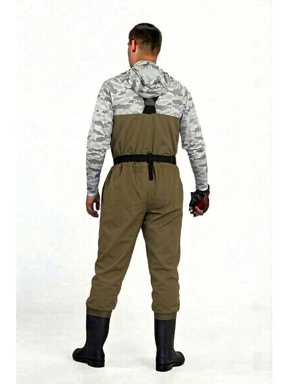 Вейдерсы забродники для рыбалки HIGASHI Pro Guide w/boot (резиновая подошва) XXXL
