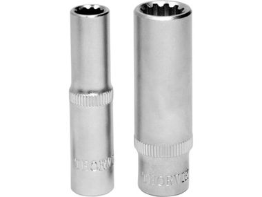 MP11411 Головка торцевая глубокая MultiProf  1/4"DR, 11 мм