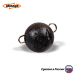 Свинец Minoga "Чебурашка", цвет графит, 24 гр.(5шт)