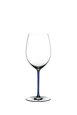 Бокал для красного вина с синей ножкой 625мл Riedel Fatto a Mano Cabernet
