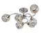 Люстра потолочная Rilon 06651/6 CHROME, 6×40 Вт, хромированная