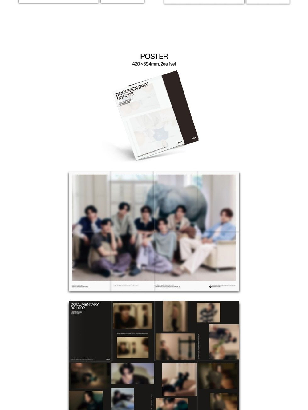 товары ENHYPEN - DOCUMENTARY 001-002 2025 SEASON'S GREETINGS