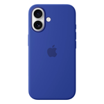 Силиконовый чехол с поддержкой MagSafe Apple Silicone Case для iPhone 16, Ultramarine (Ультрамарин)