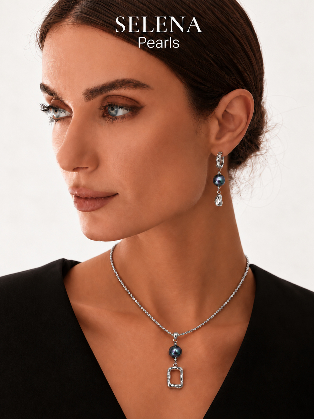 91004677 Колье Selena Pearls