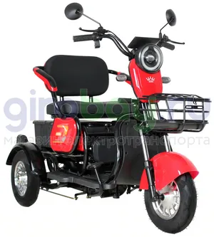 Электроскутер IKINGI SIBTRIKE 1000W (60V/25Ah) - Красный фото №6