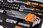 Набор инструментов, 1/2", 1/4", CrV, в кейсе 151 предмет Вихрь