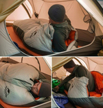 Мешок спальный Naturehike Arctic-17, 200х75 см, (ТК: -17C), серебристый