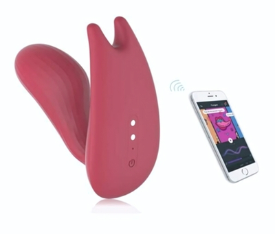 Вибромассажер Magic Motion Umi - 9,5 см. (Цвет: бордовый)