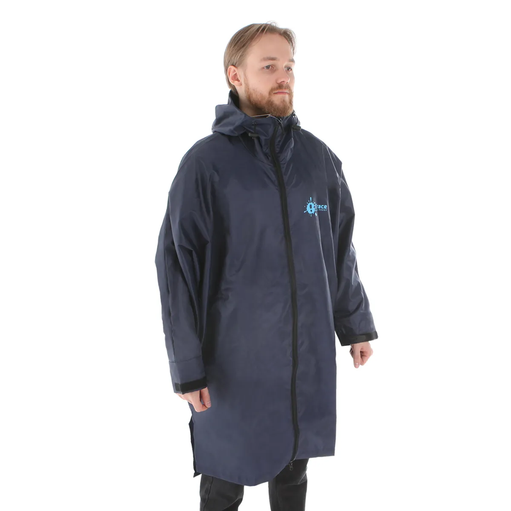 Пончо BTrace Rain Zipper Pro, артикул V0633, цвет Синий