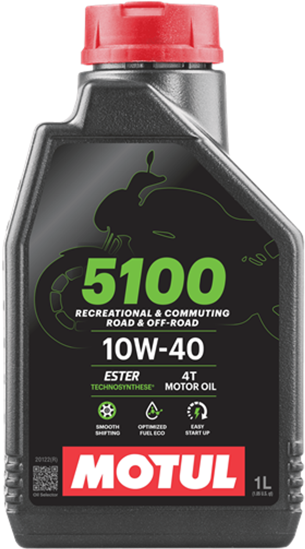 MOTUL 5100 4T 10W40 (1л) VN Technosynthese моторное масло (мото)