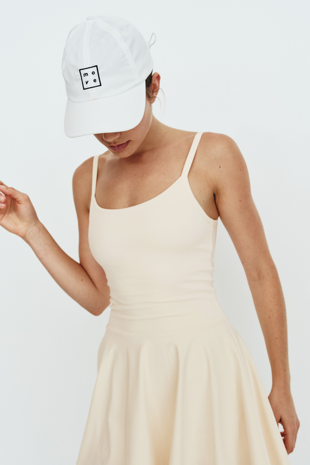 Теннисное платье SoftMove™ — Сливочно-жёлтый - H&M